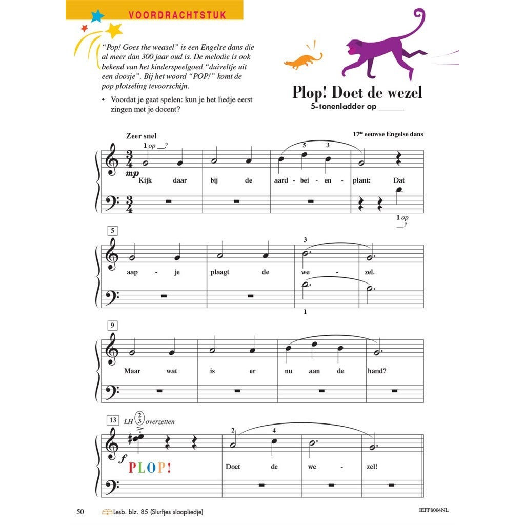 Hal Leonard Piano Adventures: Techniek & Voordrachtboek Deel 2 Nederlandstalige editie