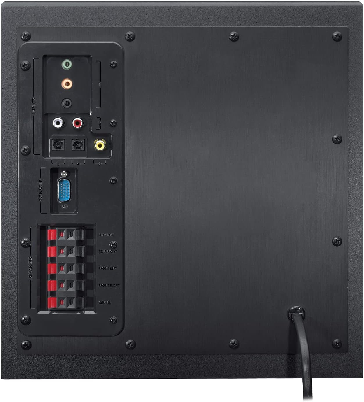 Z906  Surround Sound System THX Lautsprecher mit Fernbedienung (980-000468) - Schwarz