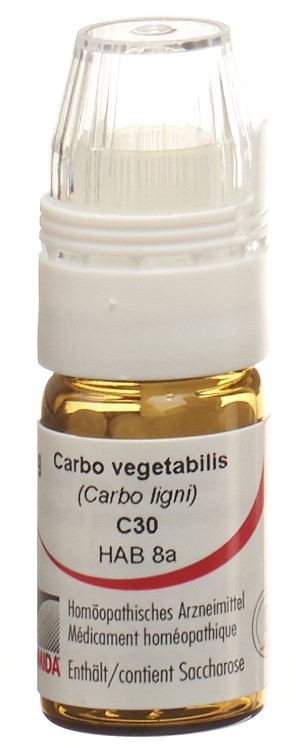 Omida Carbo vegetabilis 30 C<br>4 g, Globuli, mit Dosierhilfe