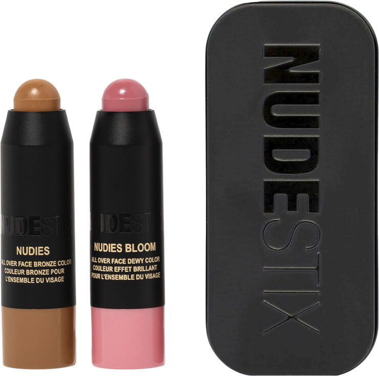 Nudestix Pink Blush & Nude Bronze - Mini Cream stick Kit