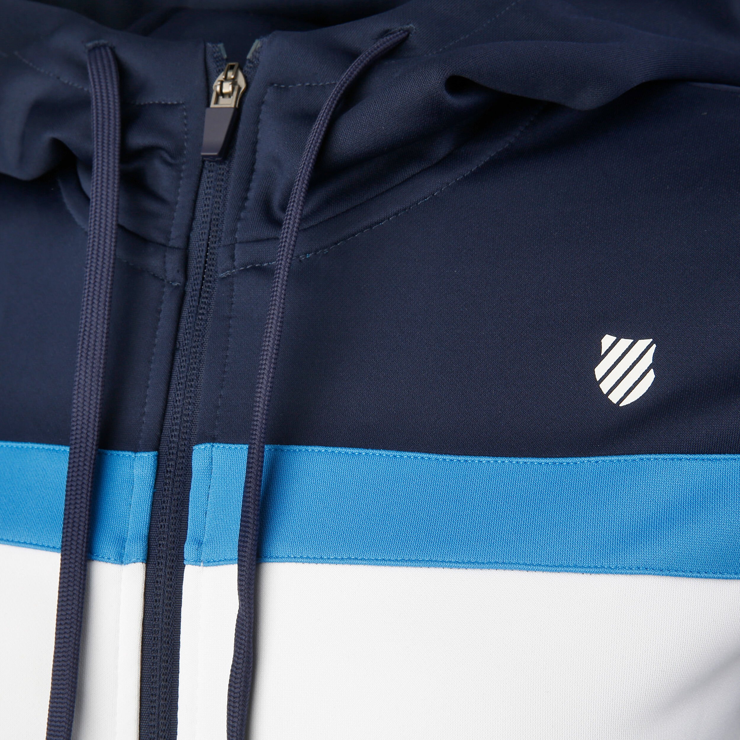 K-Swiss Core Team Tracksuit Veste De Survêtement Femmes - Bleu Foncé , Blanc