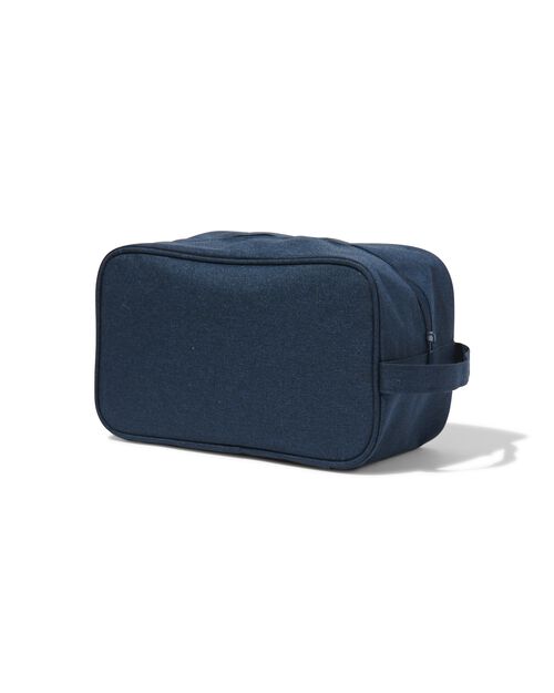 trousse de toilette bleue 12x27x16
