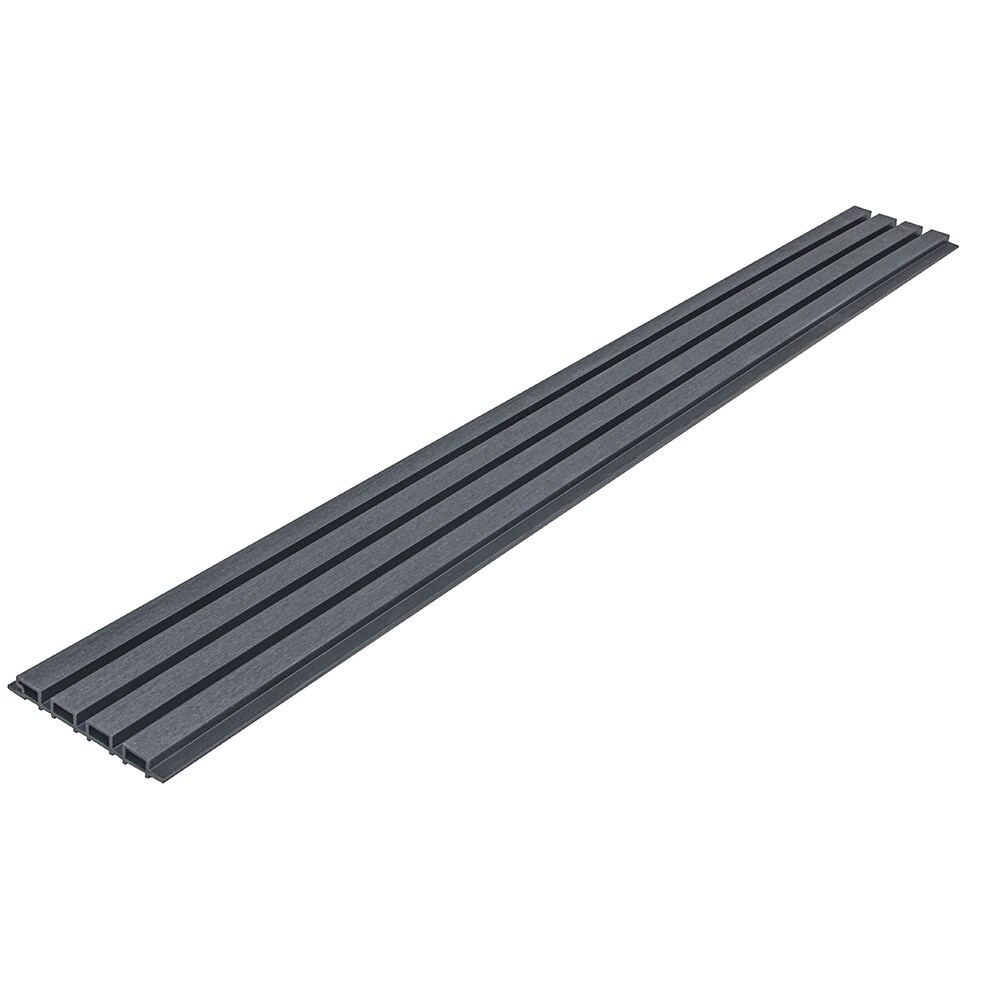 WPC Fassadenverkleidung DUVAR - Anthrazit, 2m²