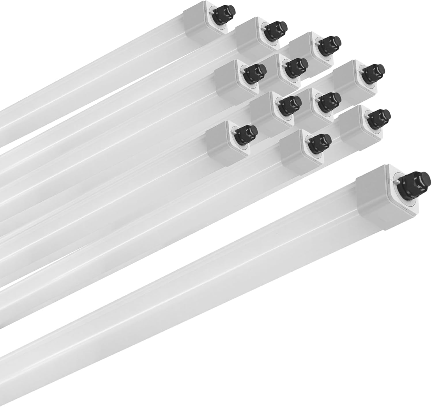 12x LED Feuchtraumleuchte Stallleuchte 120cm 4000K dlg anerkannt ammoniakbeständig 36W 4300lm IP66 Agrarleuchte Stalleuchte Beleuchtung Kuh Kuhbeleuchtung Schweineleuchte agrarlampe