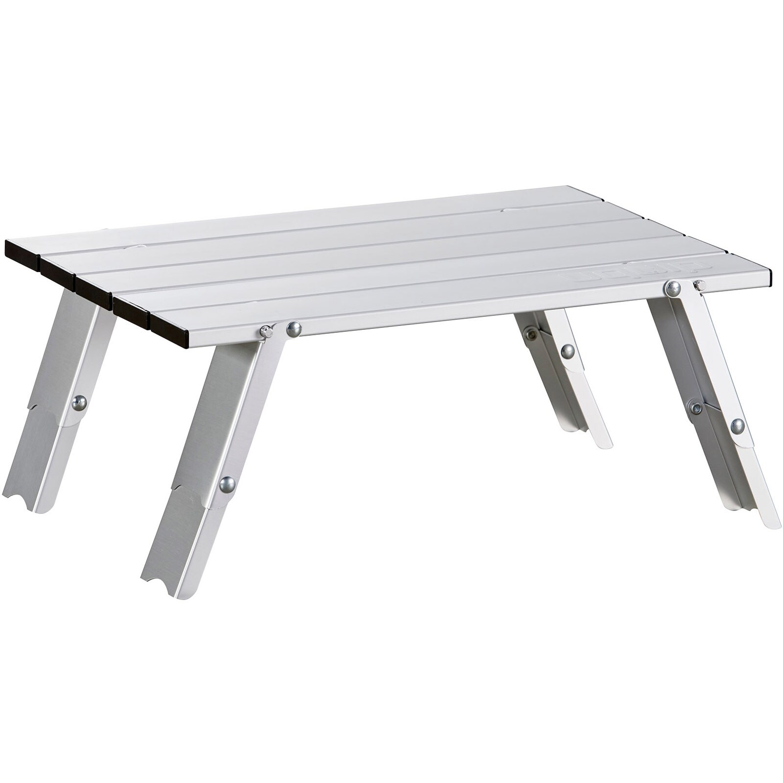 UQUIP Campingtisch Handy Mini Camping Angel Tisch Faltbar Verstellbar Leicht Alu
