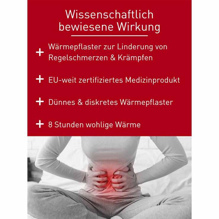 N1 Wärmepflaster bei Regelschmerzen, 4 St