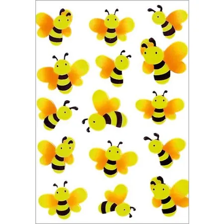 HERMA Sticker Magic Bienen Neon
