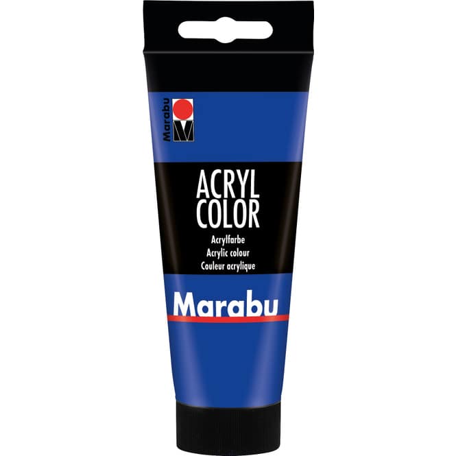 Marabu - Acryl Farbe - Ultramarinblau - 1 Tube á 100 ml