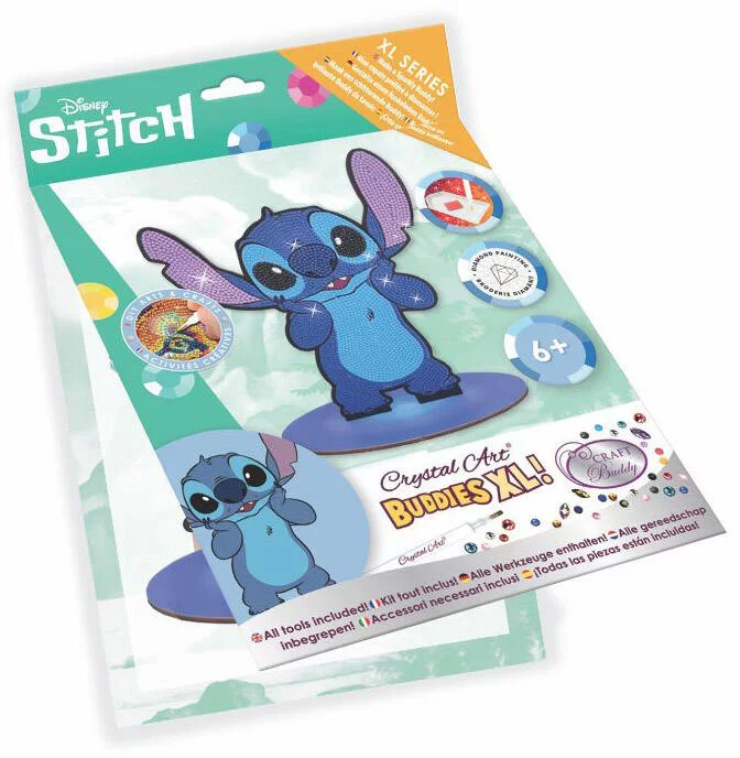 STITCH - CRYSTAL ART KIT FIGURINE A DIAMANTER XL