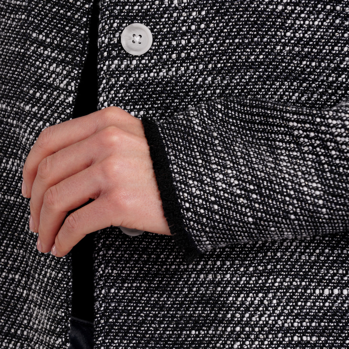 Gina Benotti Damen Jacke im Blazer-Look dunkelblau
