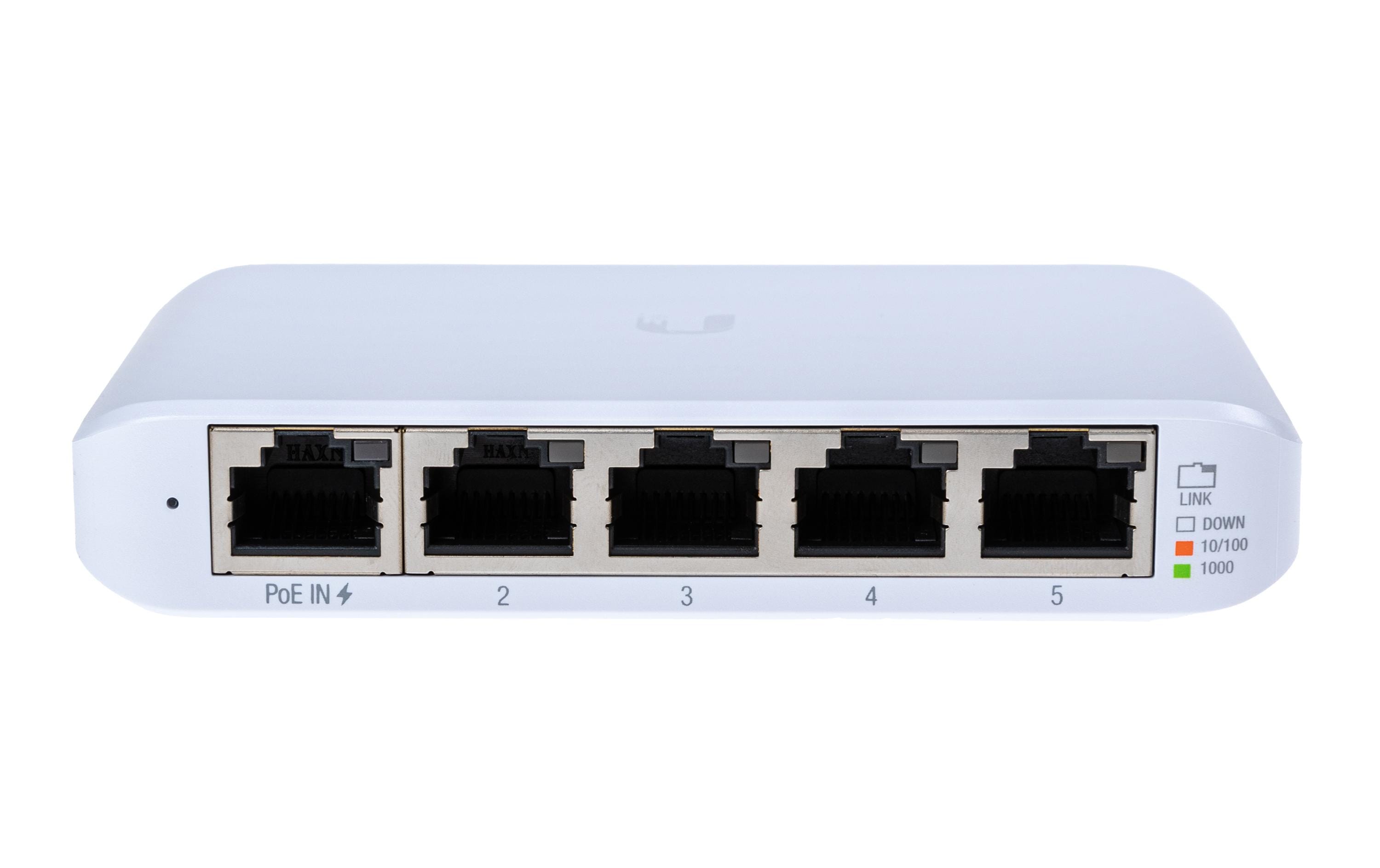 Switch UniFi USW-FLEX-MINI 5 PortUniFi 5-Port-Gigabit-Ethernet-Switch