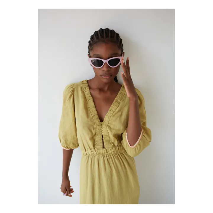Dr Bloom Robe Joy Lin | Vert kaki