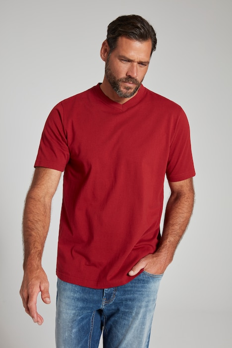 JP 1880 T-Shirt, Basic, V-Ausschnitt, bis 8XL