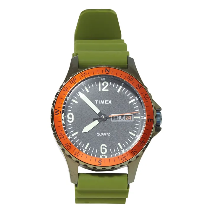 Timex Montre Navi Land | Vert kaki