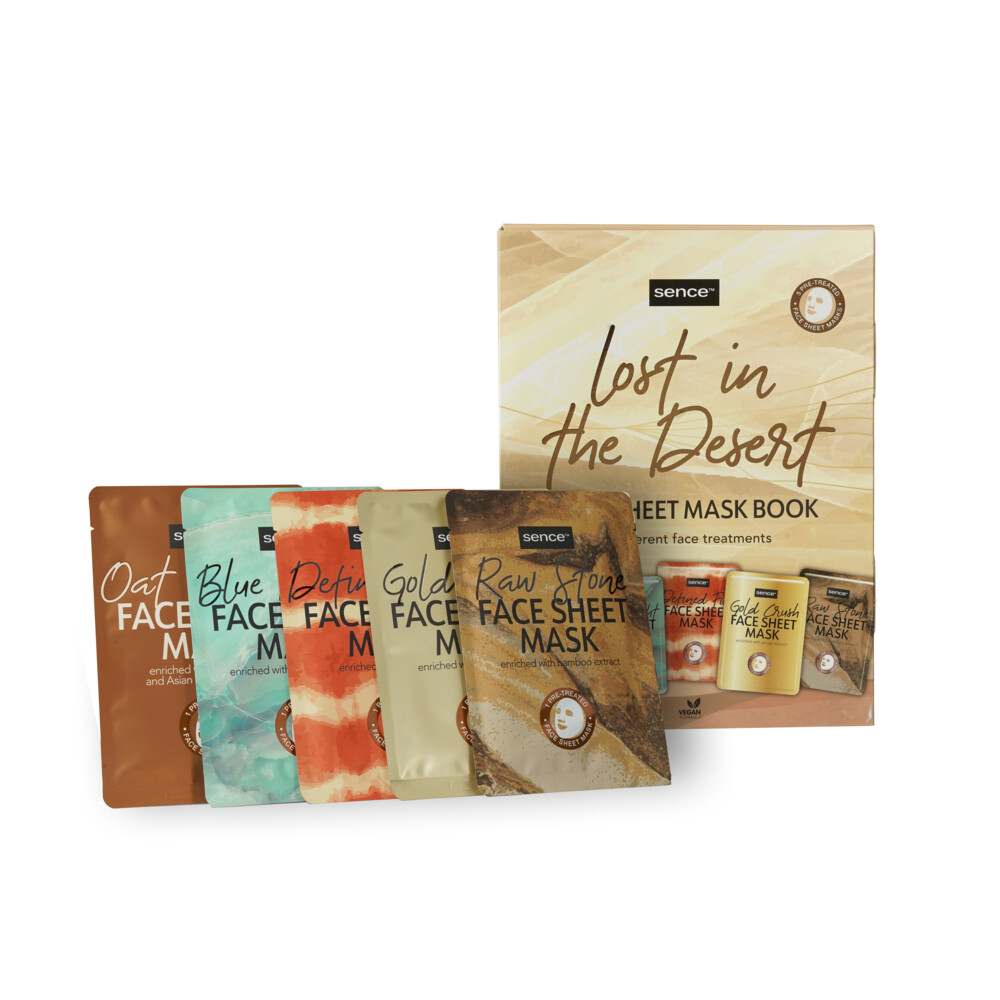 Sence Collection Sheet Gezichtsmaskers Geschenkset Lost in the Desert1 set