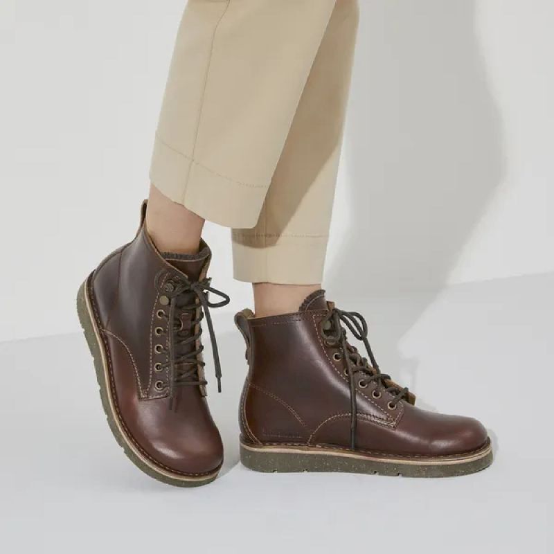 Birmingham Lace Natural Leather Oiled - Chaussures femme