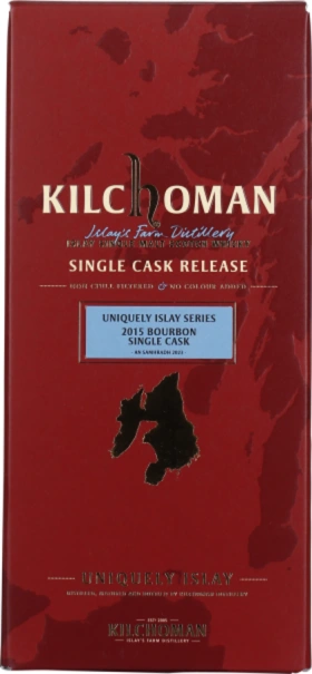 KILCHOMAN AN SAMHRADH 2015 BOURBON SINGLE CASK 70CL