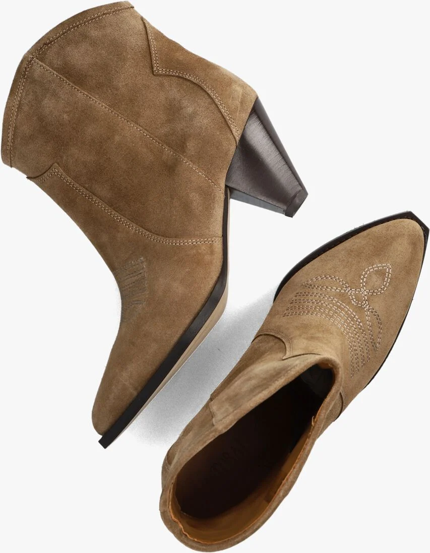 TORAL beige toral enkellaarsjes cream