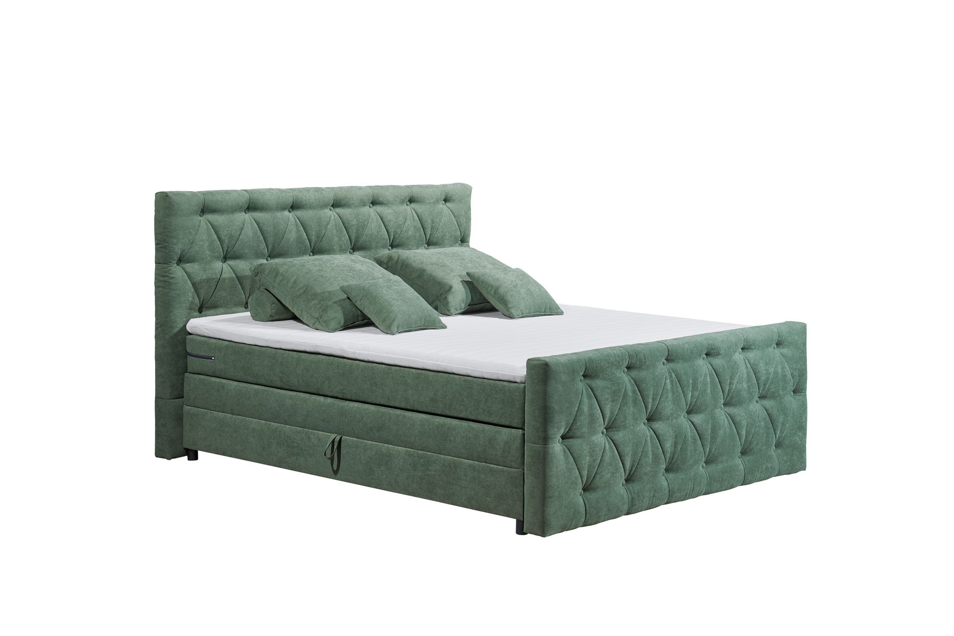 Boxspringbett RIO 180 x 200 cm grün