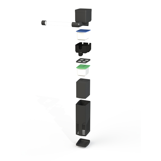 Filtre intérieur CF40 pour aquarium