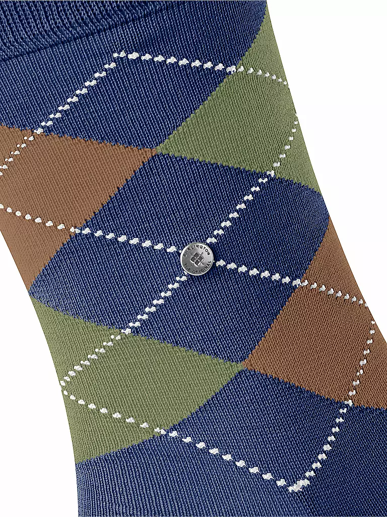 BURLINGTON Herren Socken MANCHESTER 40-46 nblue / pacific blau