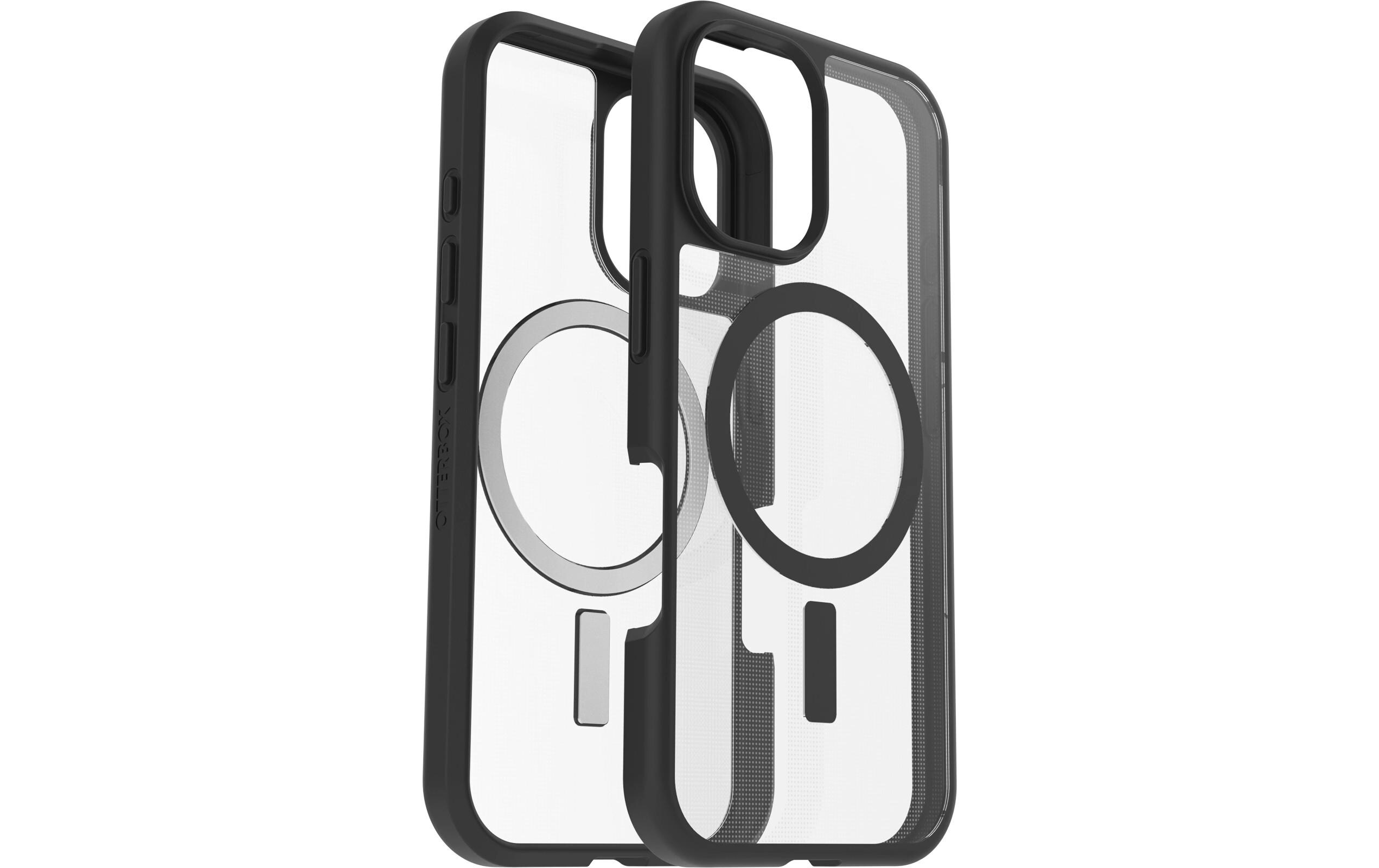 Back Cover React iPhone 16 Schwarz/TransparentSchutzhülle für das Apple iPhone 16
