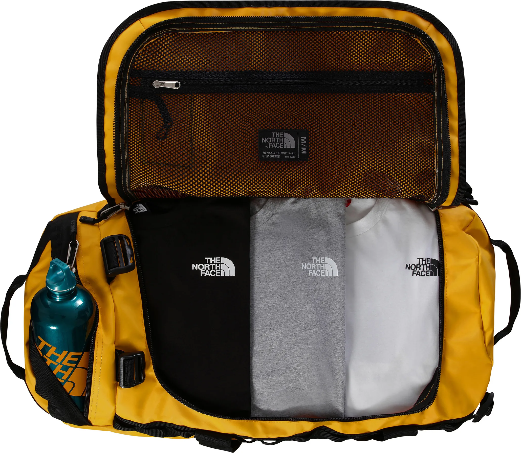 The North Face Base Camp Duffel - M Summit Gold/TNF Black