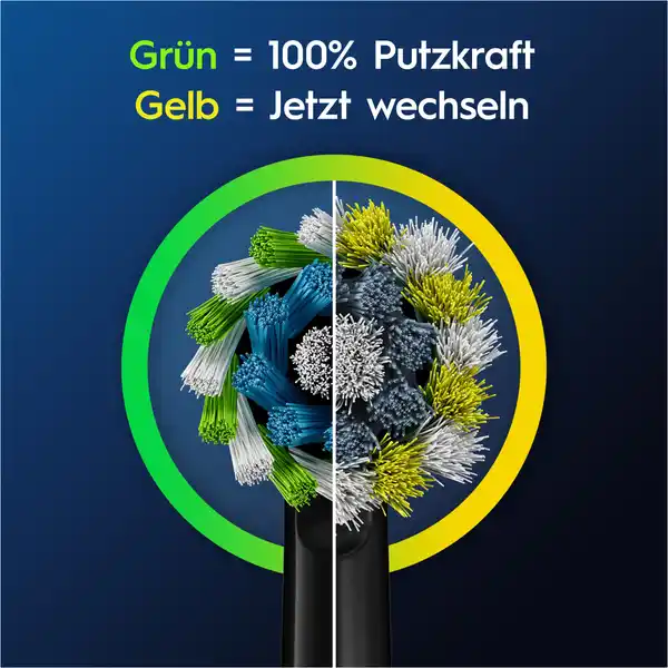 Aufsteckbürsten Pro CrossAction Schwarz