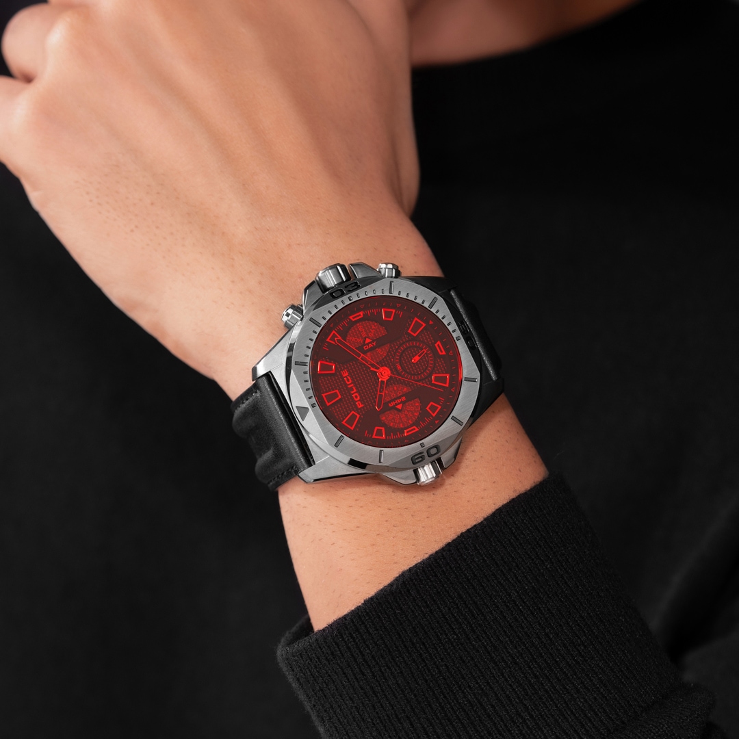 Police Electrical Day Date Stealth