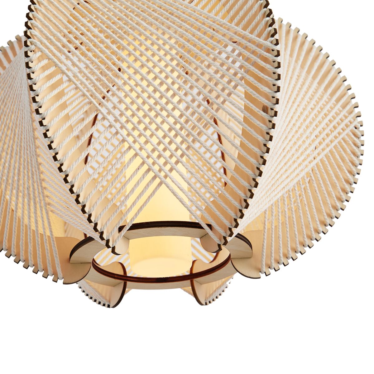 Japandi vloerlamp beige met kap - Gertie