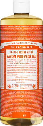 Dr Bronner's Savon Liquide Arbre À Thé Flacon 944ml