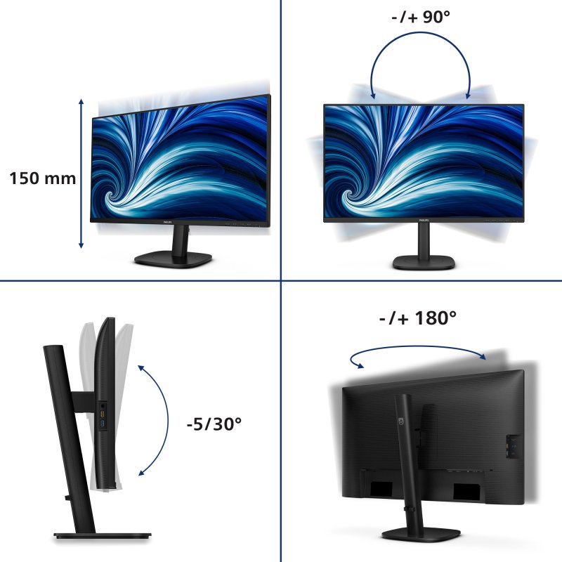Philips 27B2N3500J/00 écran plat de PC 68,6 cm (27