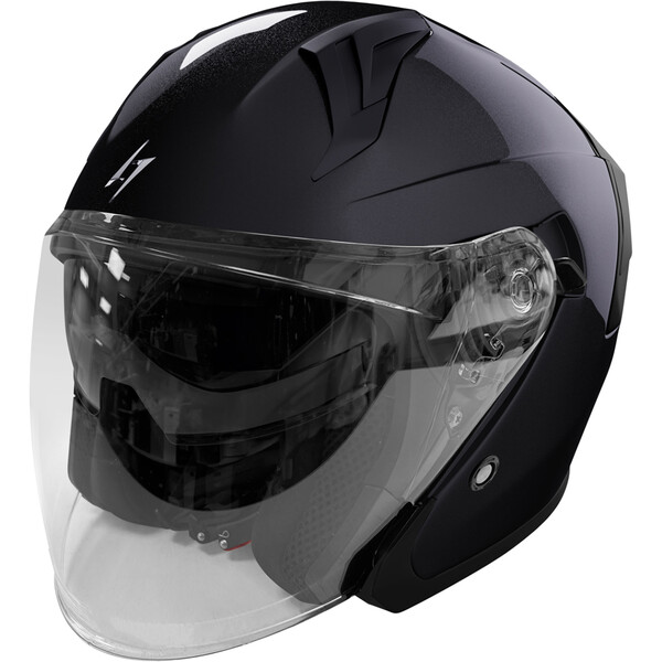 Stormer - Casque Run Noir Brillant