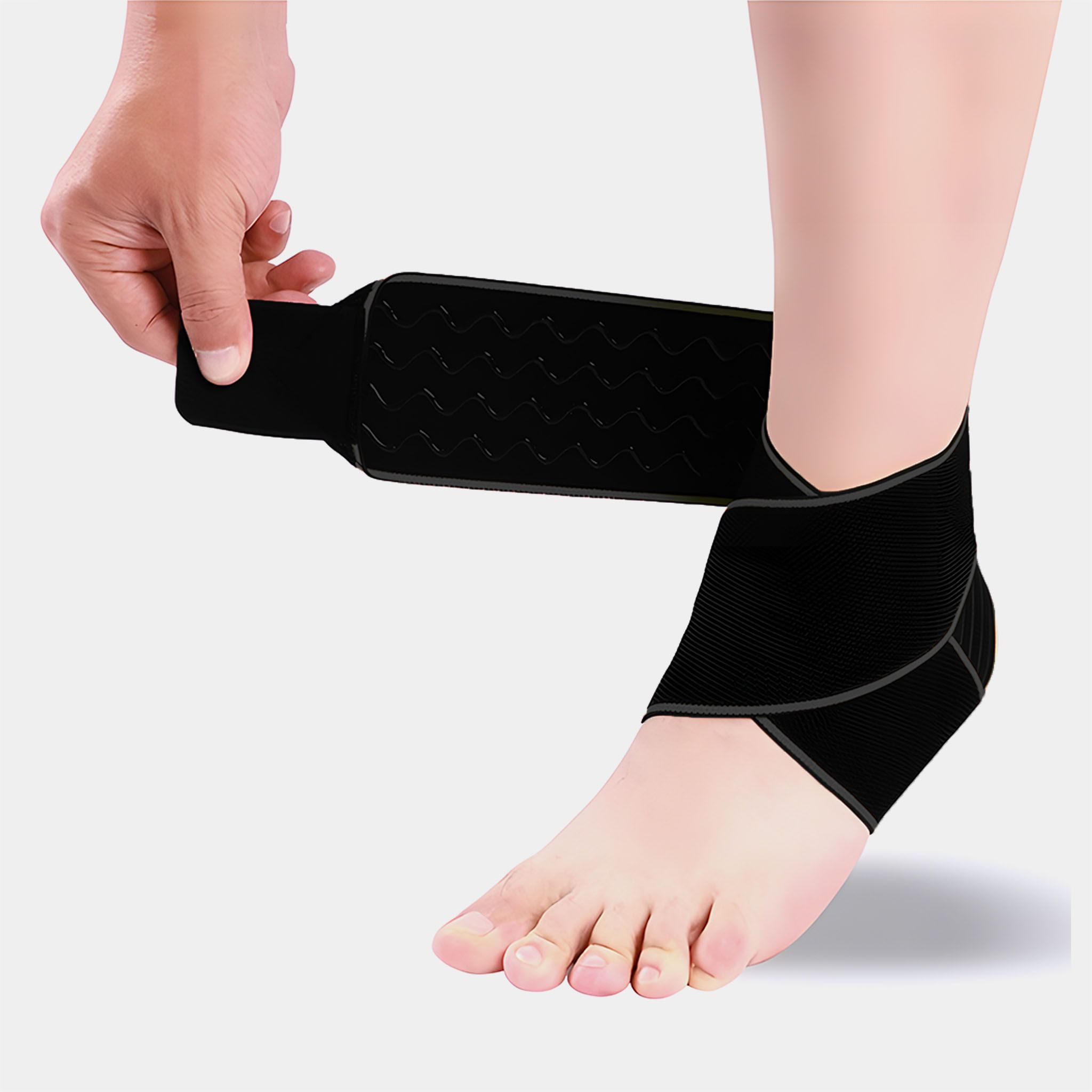 SHAPEVITAL Sprunggelenkbandage | Stabilisiert das Fußgelenk | ruschfest