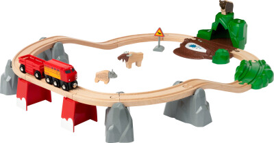 Brio Togbane Sæt - Nordlige Dyr - 33988