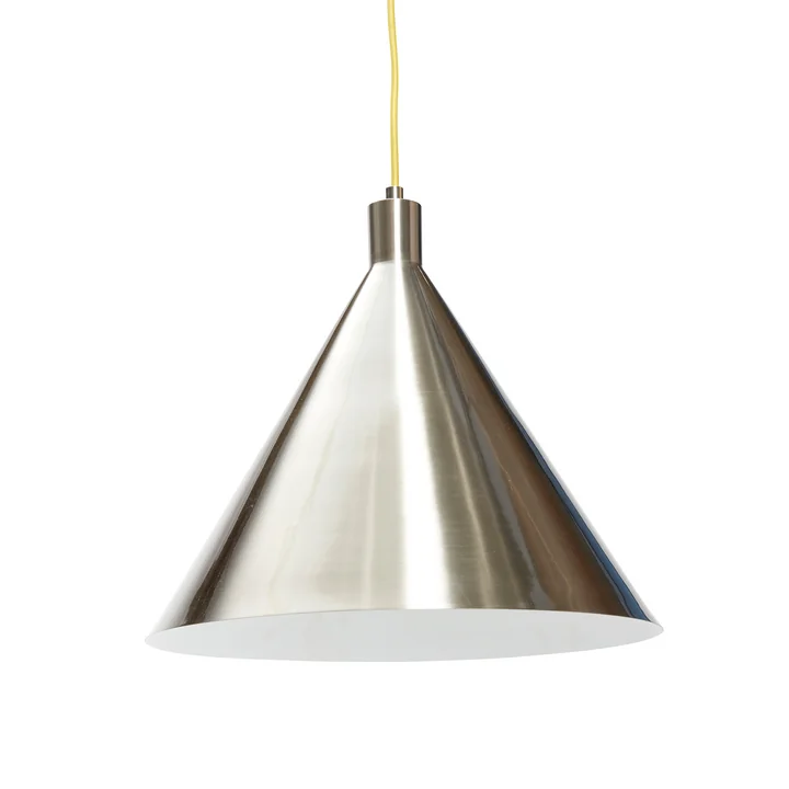 Hübsch Interior - Yama Pendelleuchte, nickel