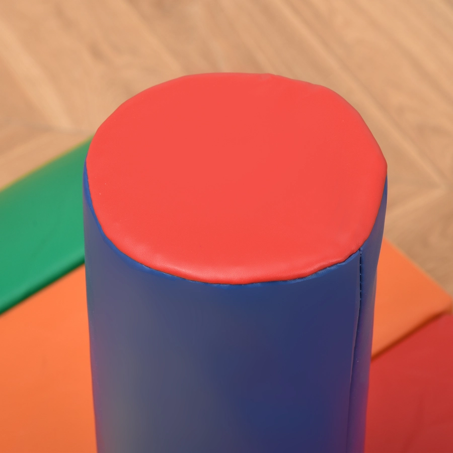 HOMCOM Kinder-Softplay-Set mit verschiedenen Bausteinen bunt