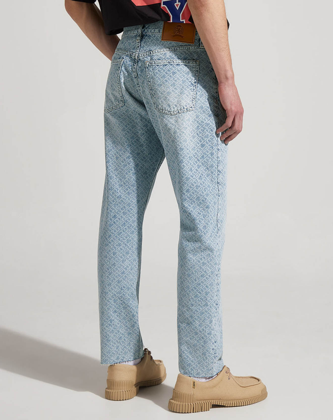 Tommy Hilfiger Jean droit Monogram bleu clair