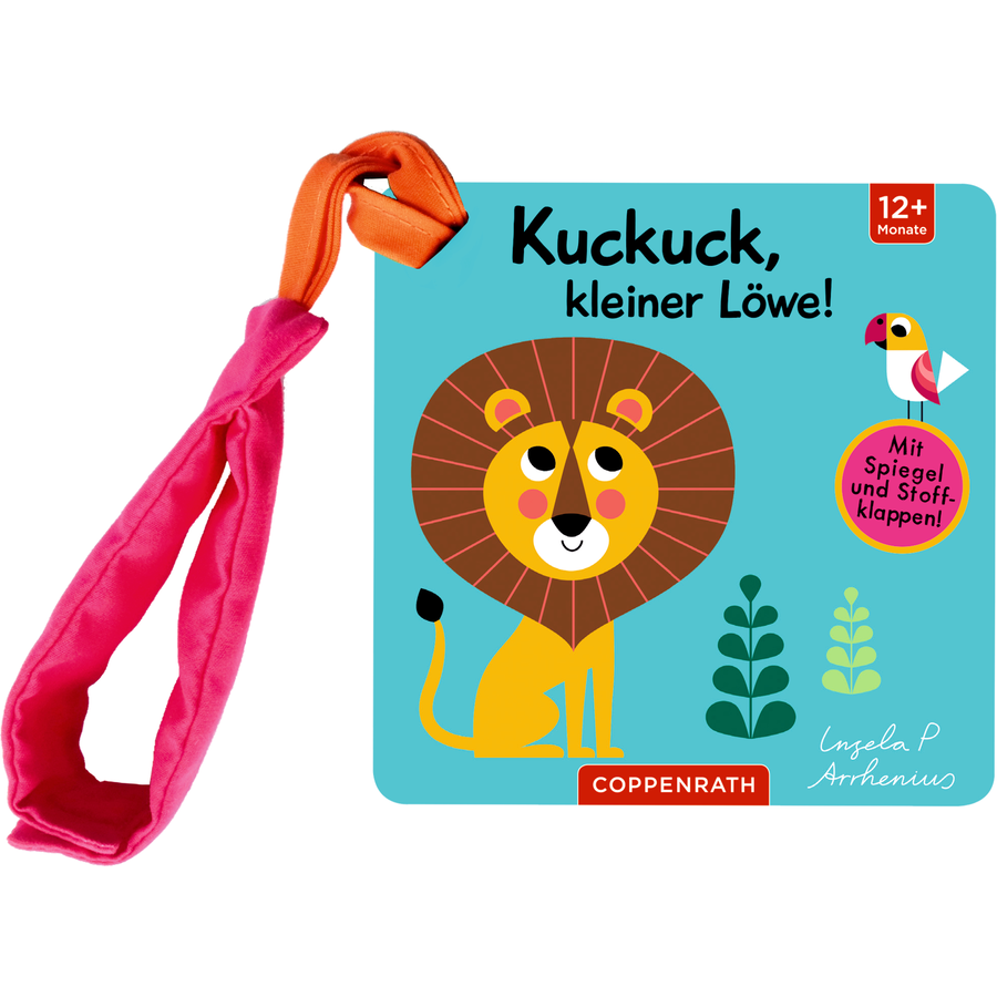 Coppenrath Mein Filz-Fühlbuch für den Buggy: Kuckuck, kleiner Löwe!