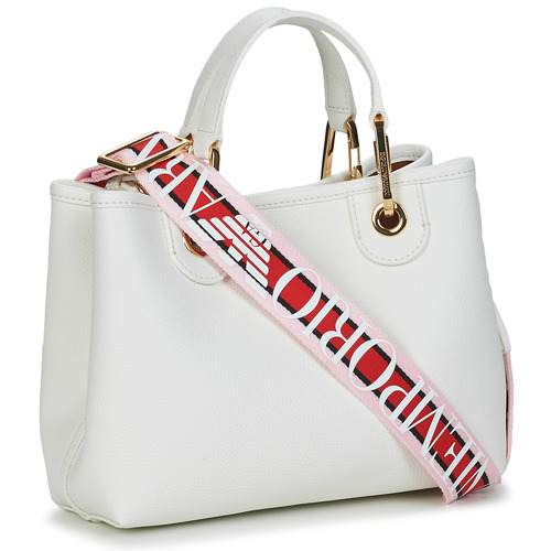 Emporio Armani - BORSA SHOPPING Blanco / Multicolor