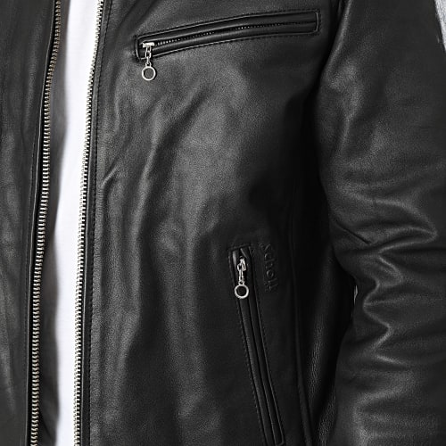 Veste En Cuir LC940D Noir