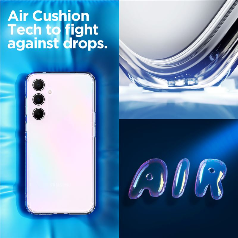 Samsung Galaxy A55 Ultra Hybrid Case Hülle (ACS07528) - Transparent