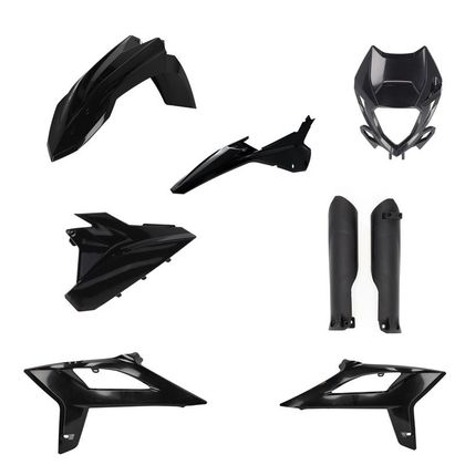Kit plastiques Acerbis FULL KIT NOIR - Noir