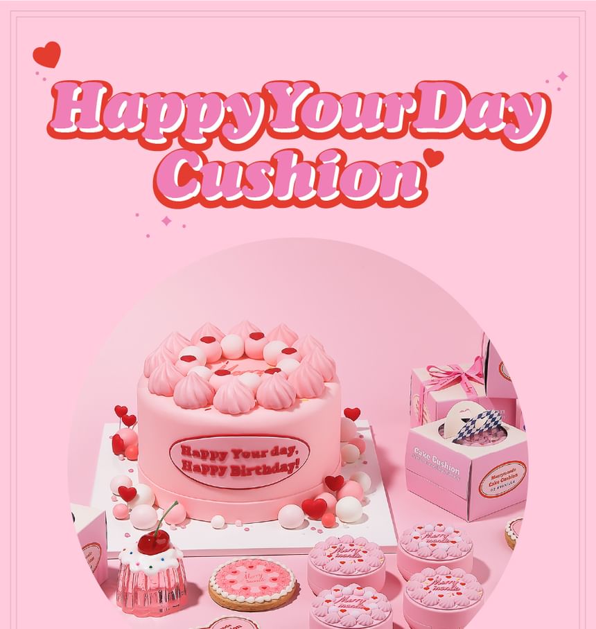 Merry monde - Happy Your Day Kussenset - 3 Kleuren