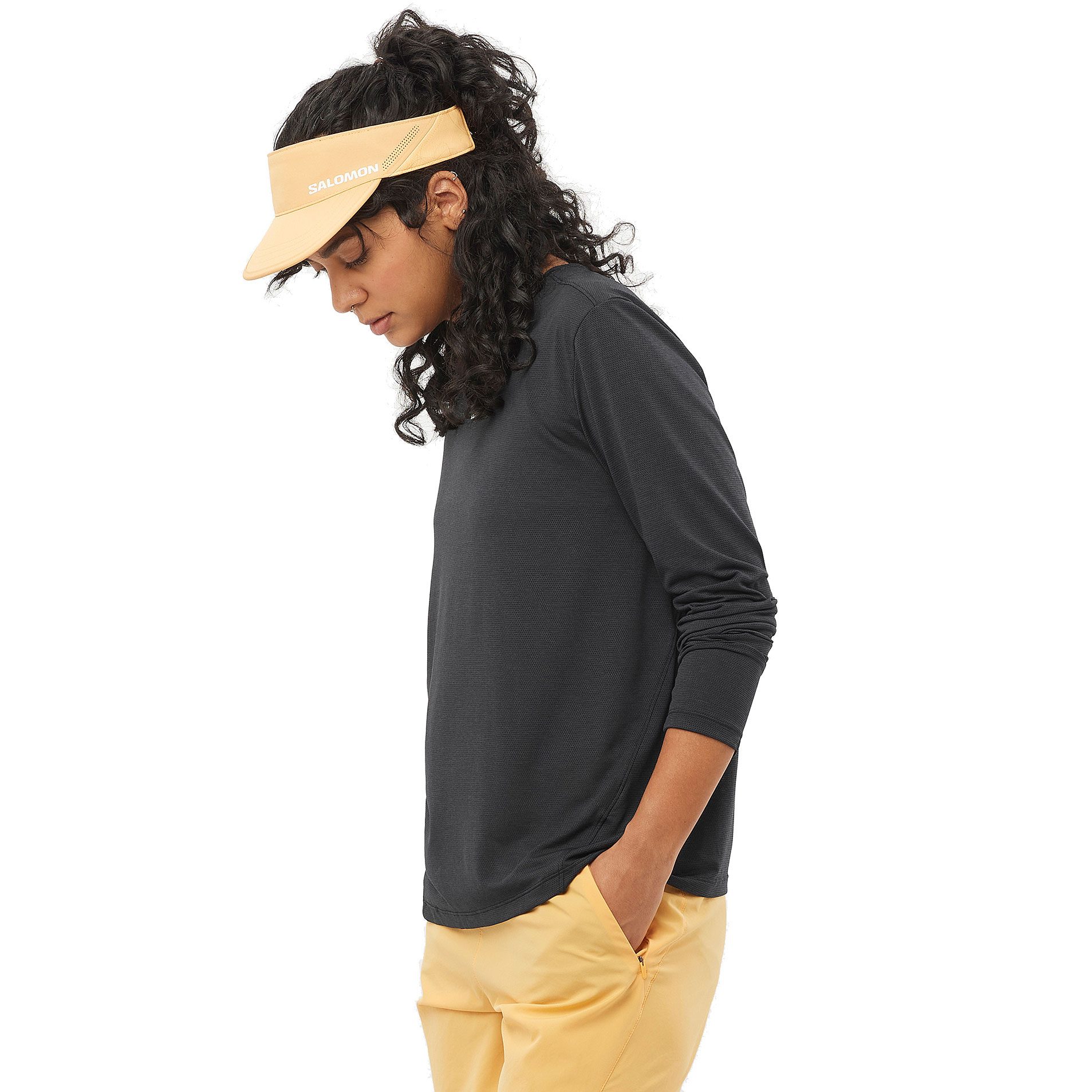 Salomon SHAKEout CORE Longsleeve Damen deep black