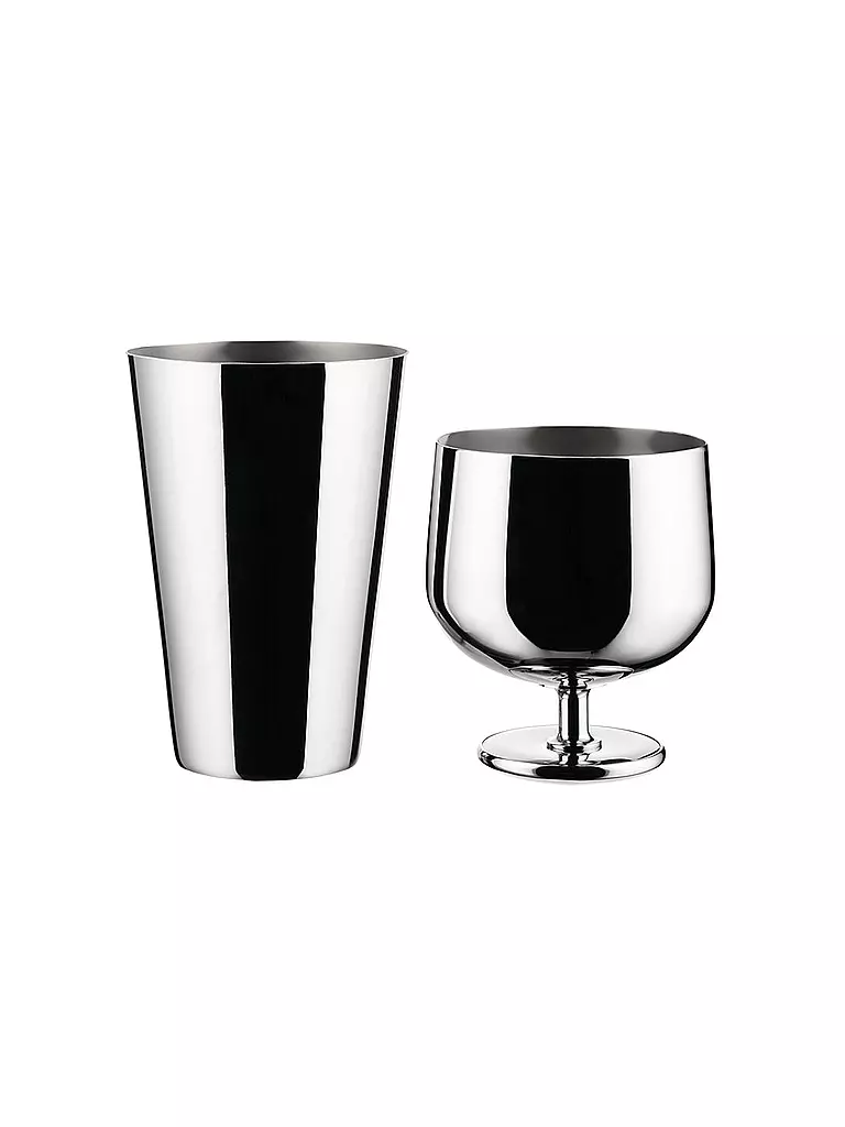 ALESSI Cocktailshaker Parisienne 50cl Edelstahl silber