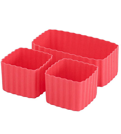 MontiiCo Silikonformen - Bento-Becher Mixed - 3 st. - Watermelon