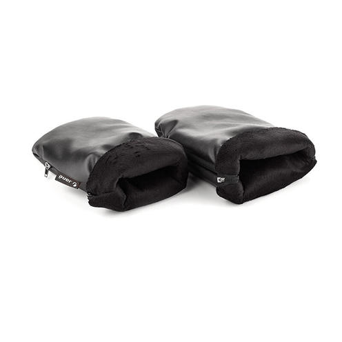 Gants Fourrures pour Guidon Noir - JANE