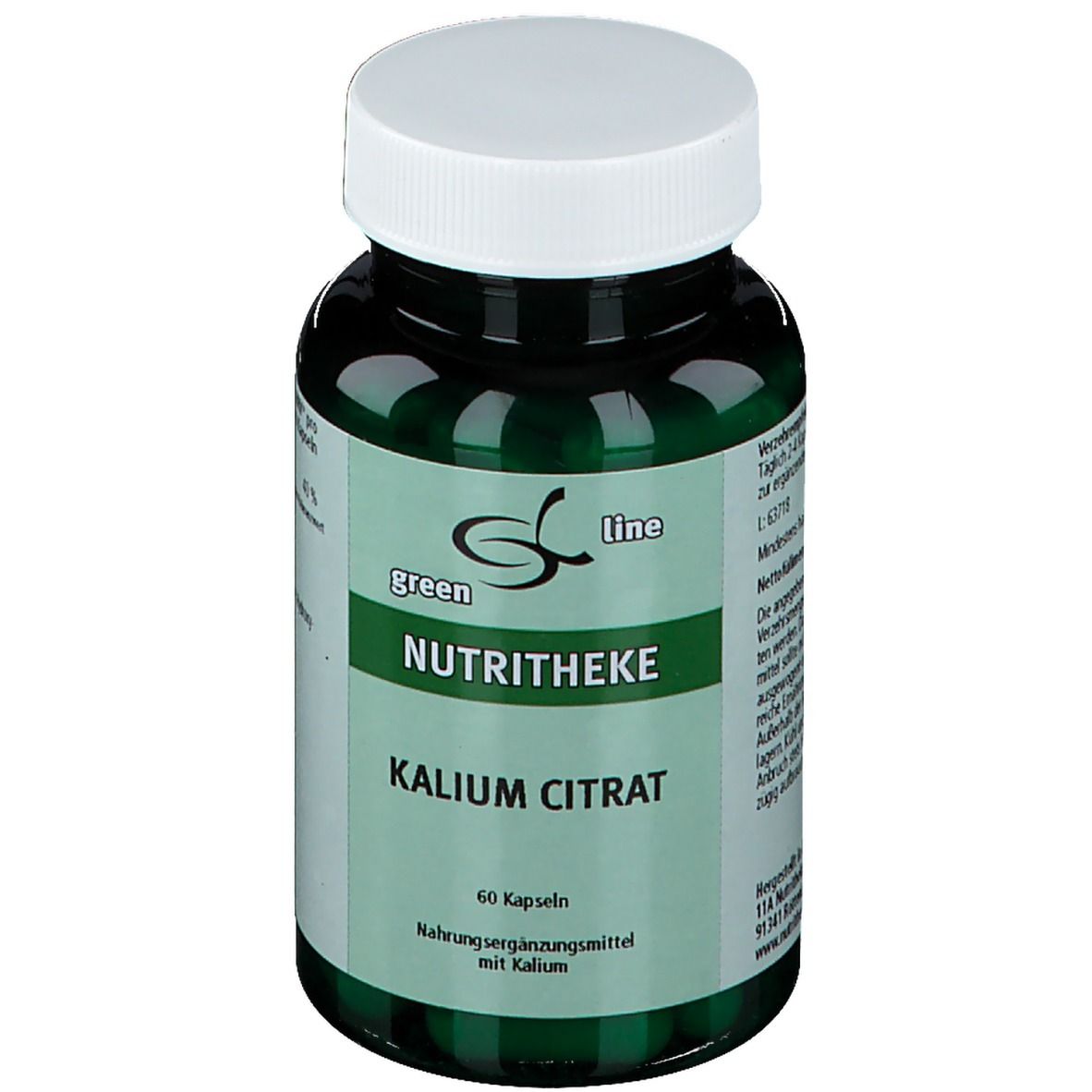 green line NUTRITHEKE Kalium Citrat