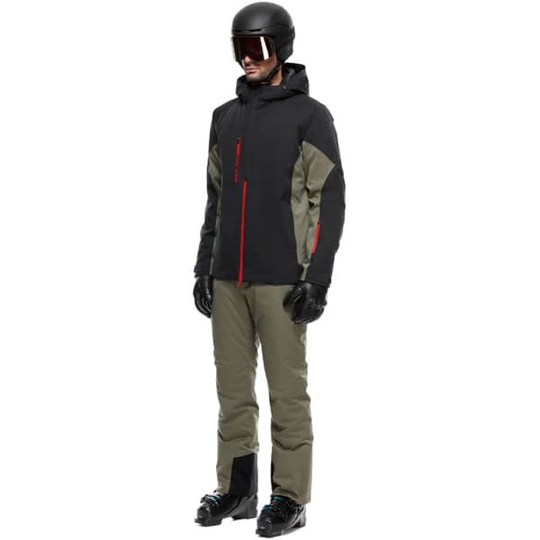 Veste de ski DAINESE ETRA AEROSENSE DRY CORE READY JACKET STRETCH LIMO/GREEN FOUR